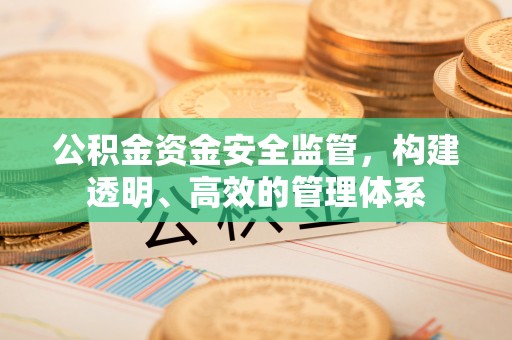 和顺公积金资金安全监管，构建透明、高效的管理体系