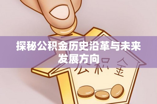 和顺探秘公积金历史沿革与未来发展方向