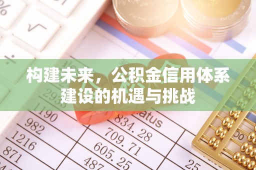 和顺构建未来，公积金信用体系建设的机遇与挑战