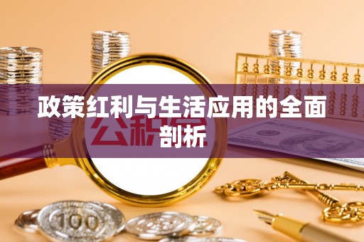 和顺政策红利与生活应用的全面剖析