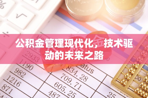 和顺公积金管理现代化，技术驱动的未来之路